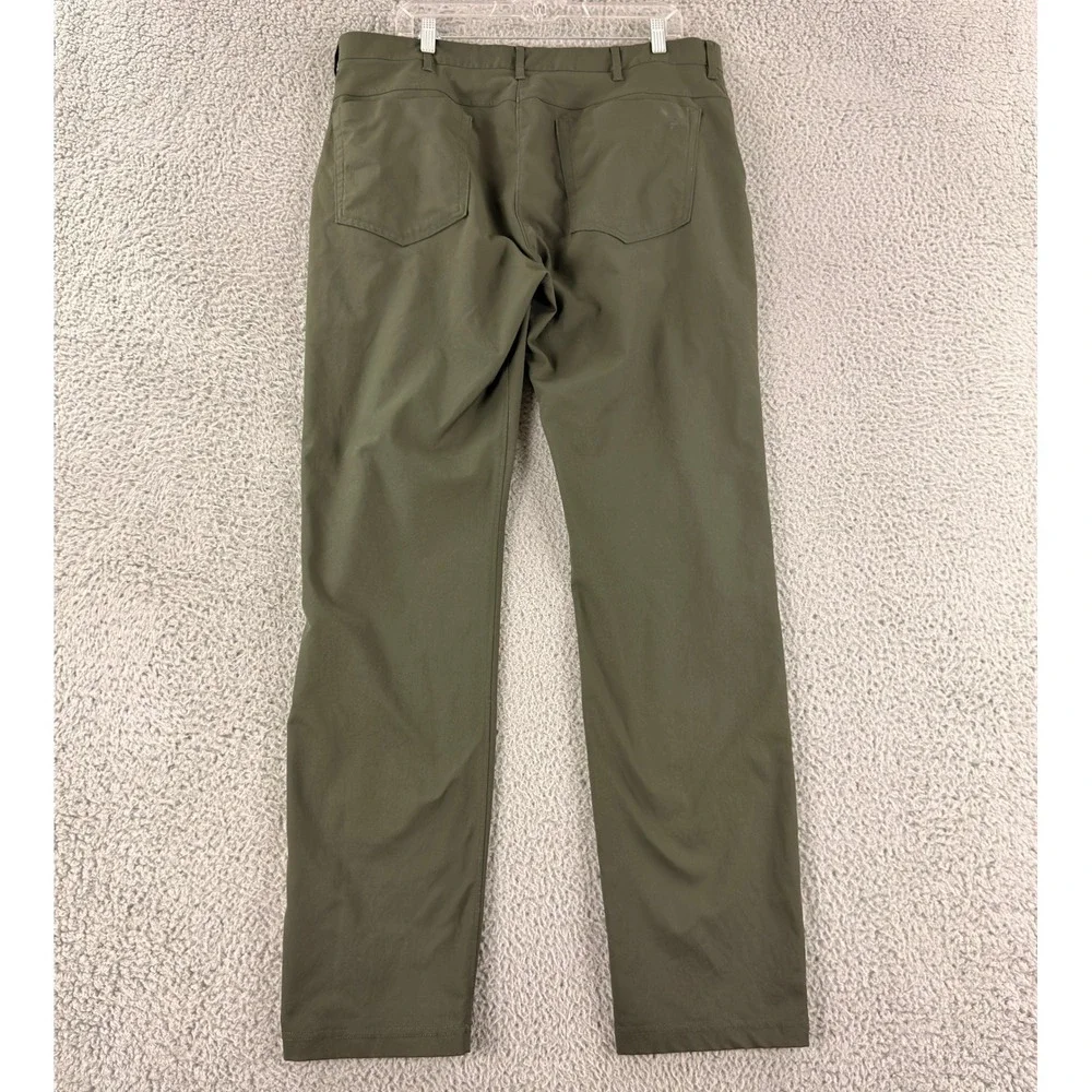 Public Rec All Day Every Day Pants Men 36x36 Olive Green Technical Chino Stretch